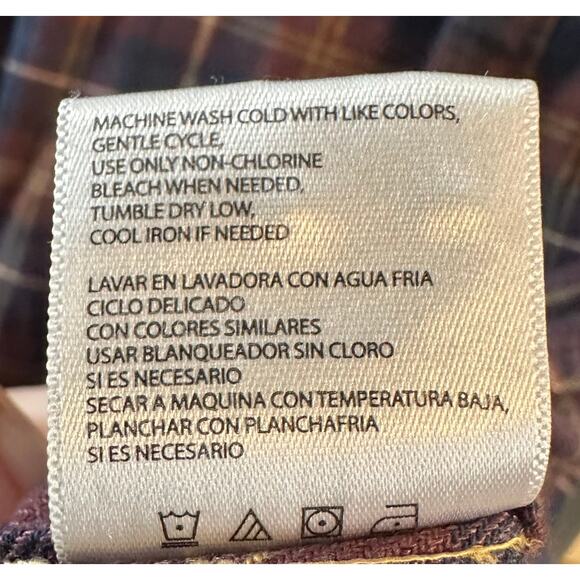 Weatherproof Vintage Men's Long Sleeve Luxe Flannel Button Up - Picture 6 of 9